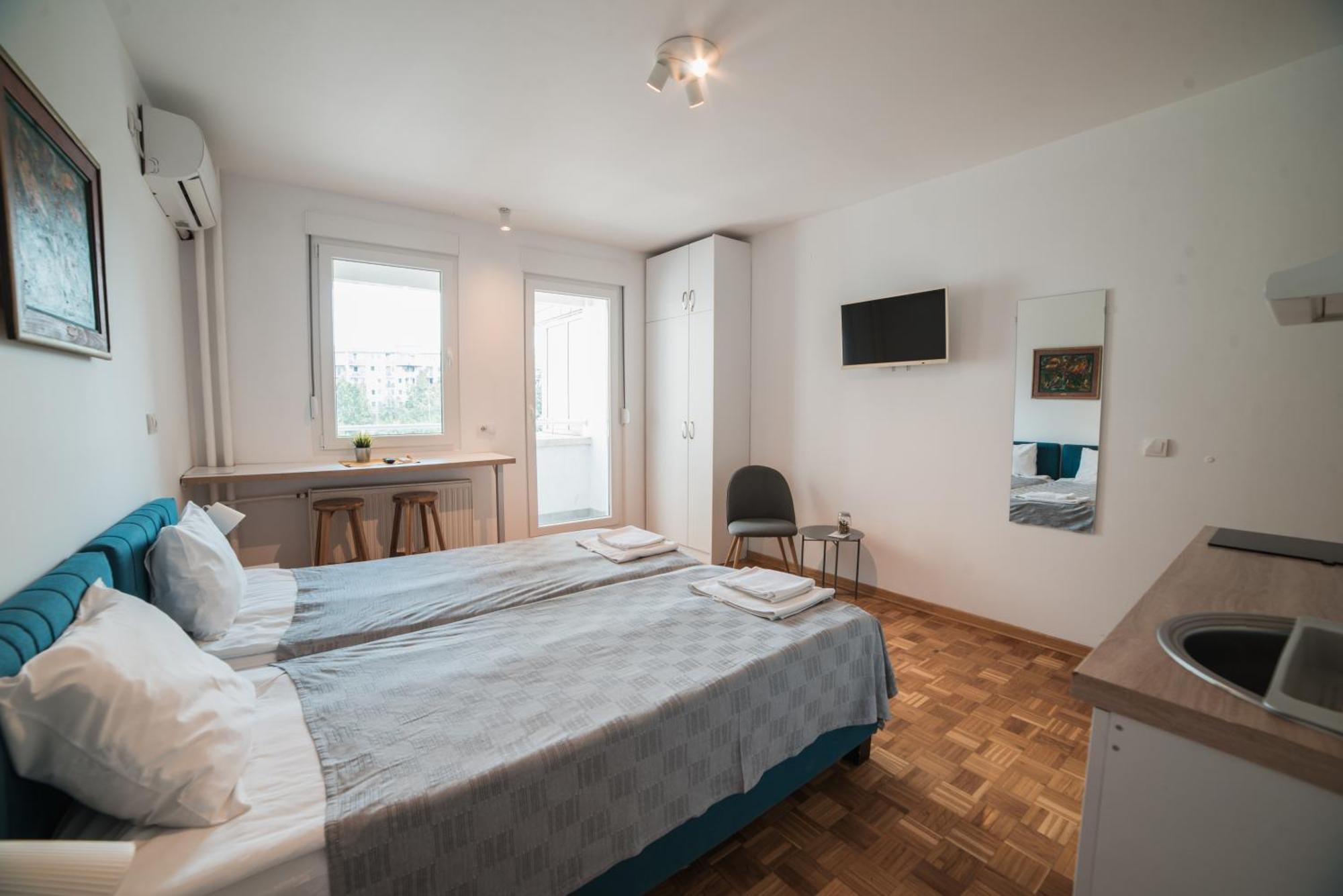 Arena East Apartment Belgrád Kültér fotó